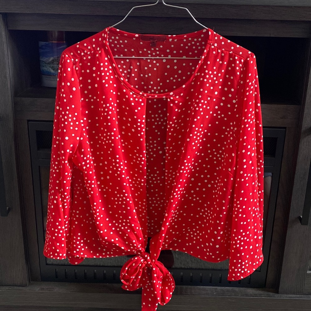 Polka dot blouse - Picture 3 of 7